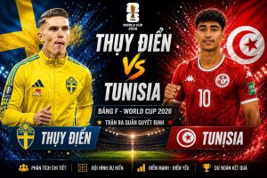 OK9: Soi kèo Thụy Điển vs Tunisia, Bảng F World Cup 2026